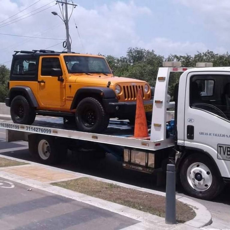 Gruas Cartagena - Transporte vehiculos Gruas JYC Vallejo SAS